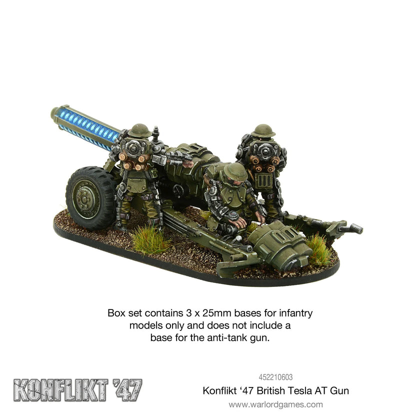 Konflikt '47 British Commonwealth M17 Tesla Cannon Team