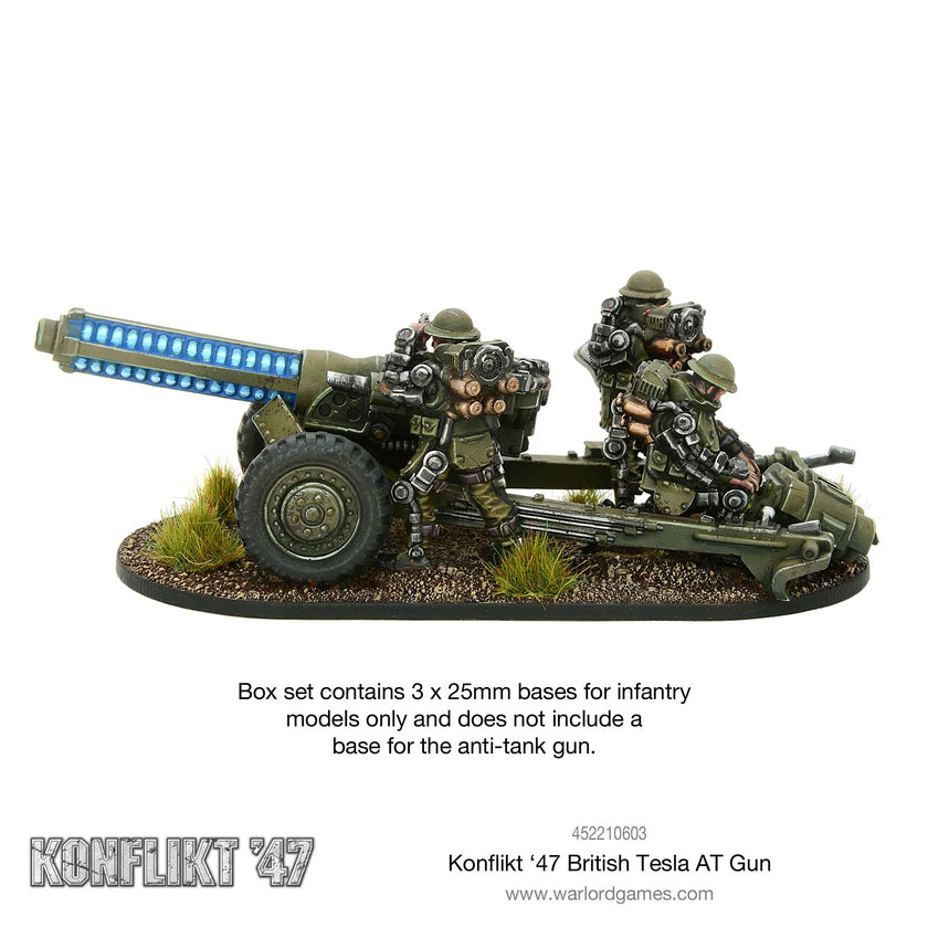 Konflikt '47 British Commonwealth M17 Tesla Cannon Team