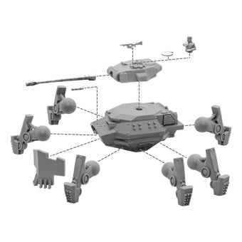 Konflikt '47 Wotan Heavy Panzermech