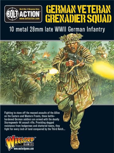 Bolt Action German Veteran Grenadiers Squad