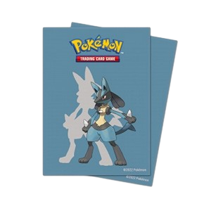 Lucario Standard Deck Protector Sleeves (65ct) for Pokémon