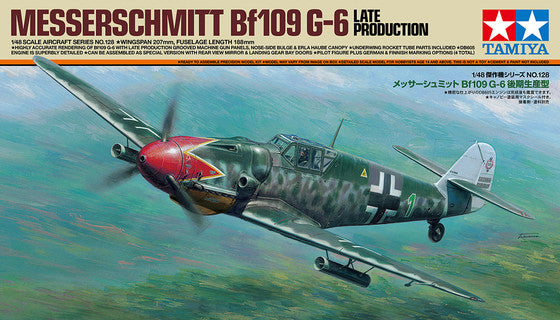 Tamiya 1/48 Bf109 G-6 Late Model