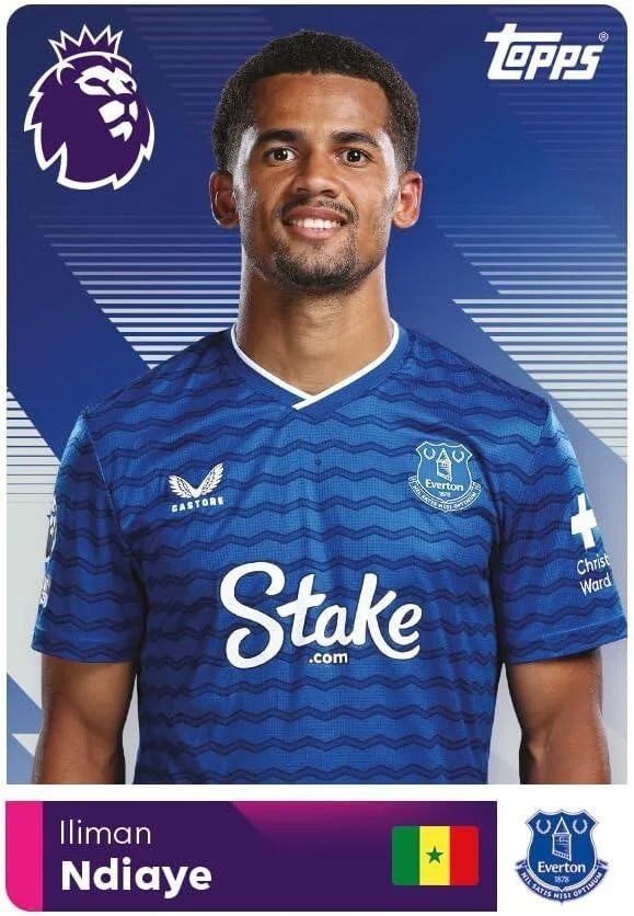 Topps - Premier League 2026 Sticker Packets (100 Count) -Full Box