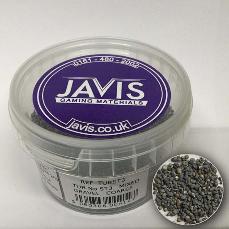 Mixed Gravel Coarse Tub by Javis