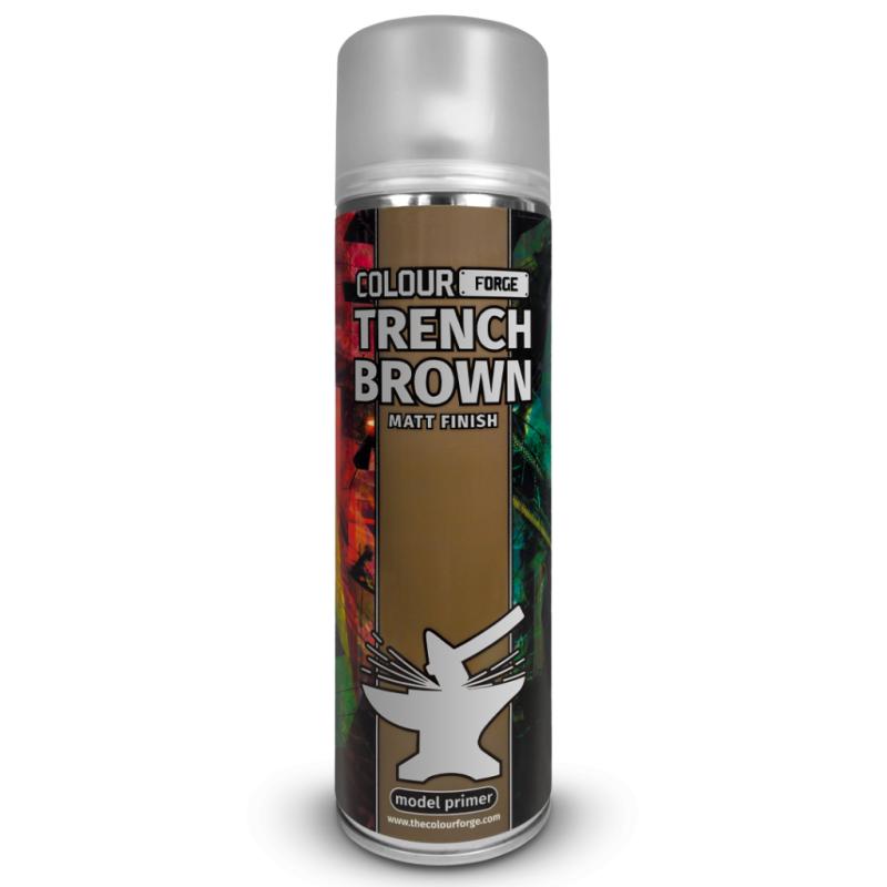 Colour Forge Trench Brown Matt Finish Spray Paint (500ml)