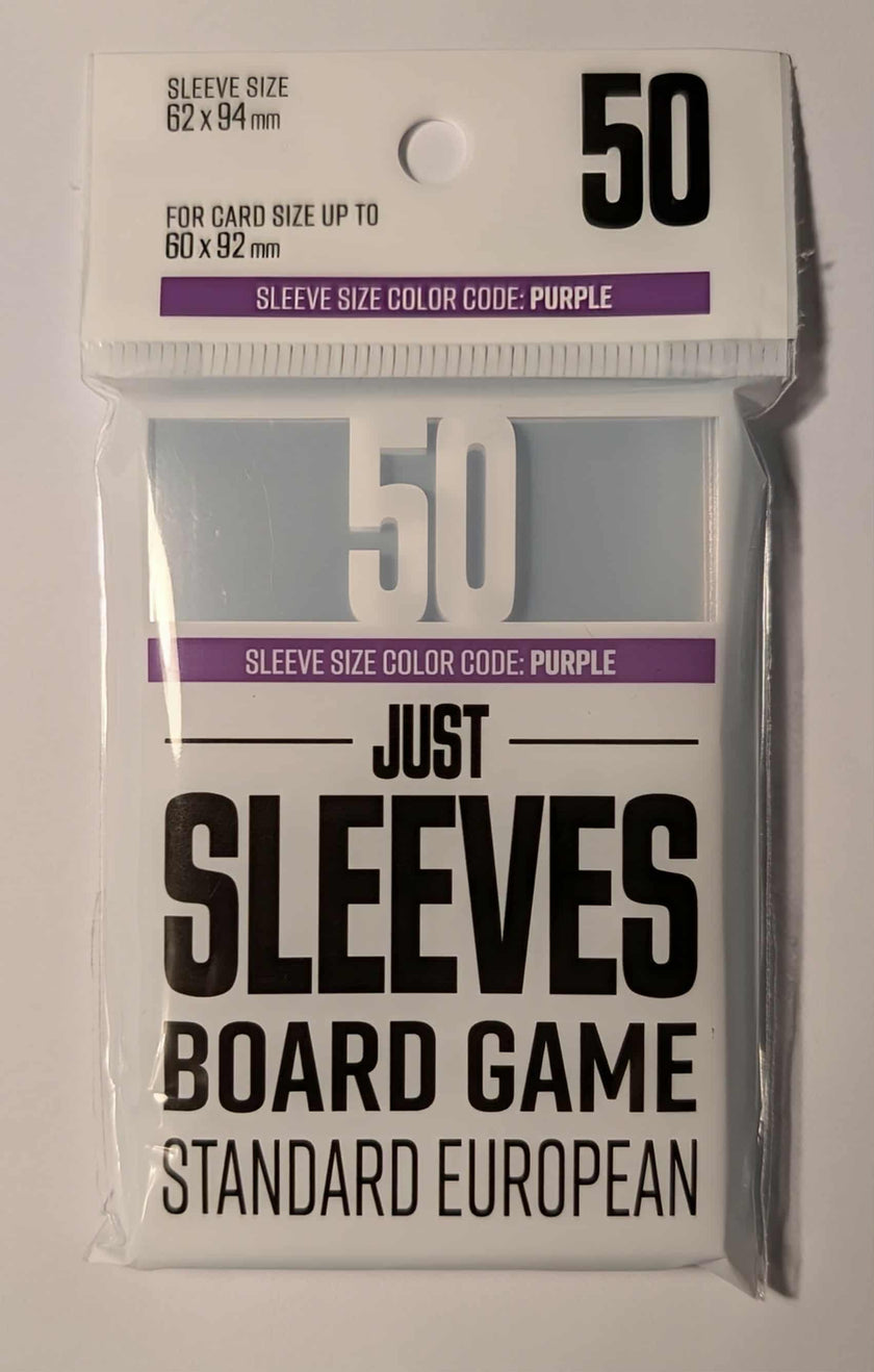 Gamegenic Just Sleeves - Standard European (50)