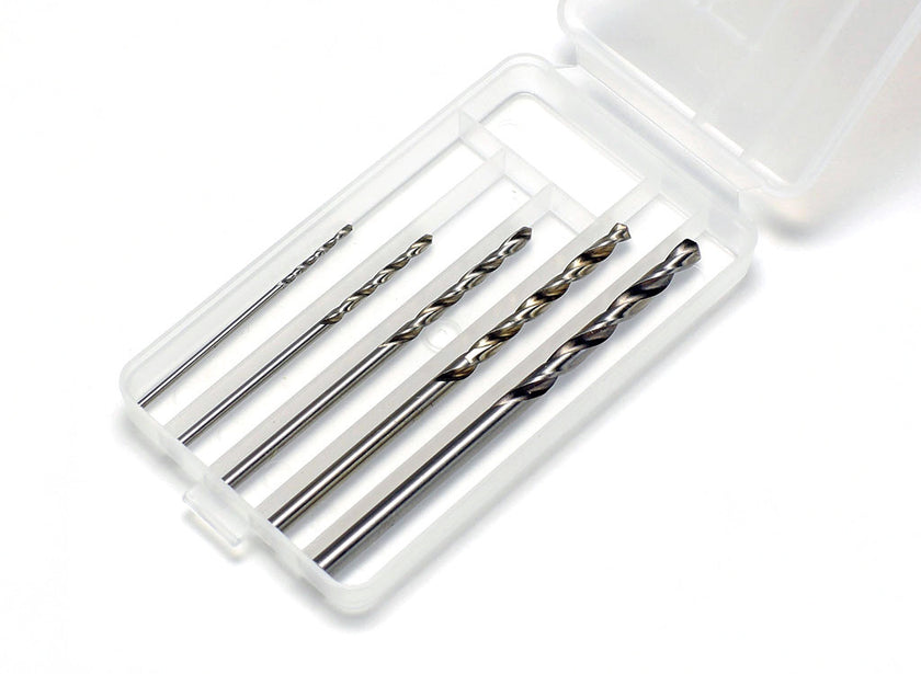 Tamiya Basic Drill Set with 5 Drill Bits