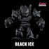 Turbo Dork: Black ICE Metallic Acrylic Paint 22ml Bottle