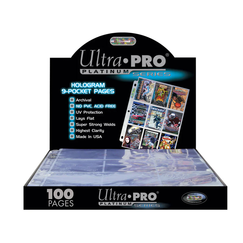 Ultra PRO Platinum Series 9 Pocket Pages