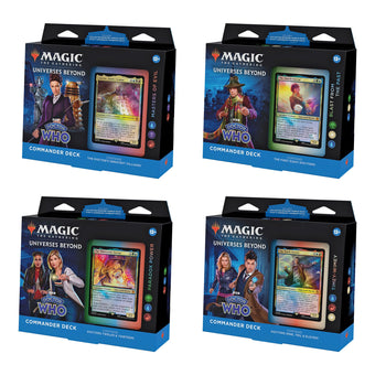 Magic the Gathering Doctor Who Commander Decks