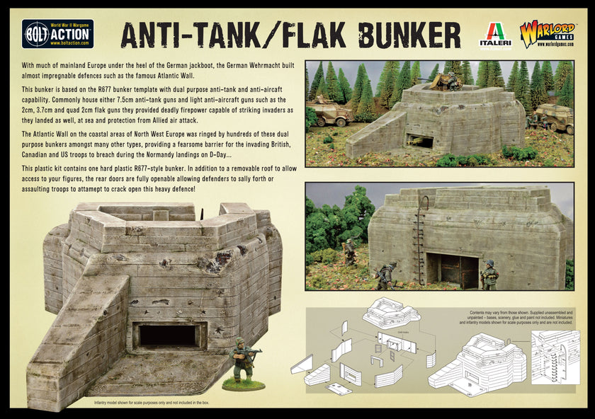 Bolt Action - Anti tank/flak bunker
