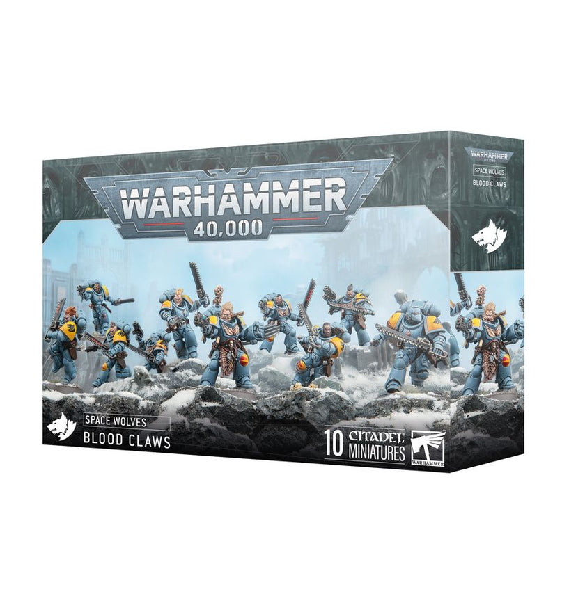 Warhammer 40K Space Wolf Blood Claws