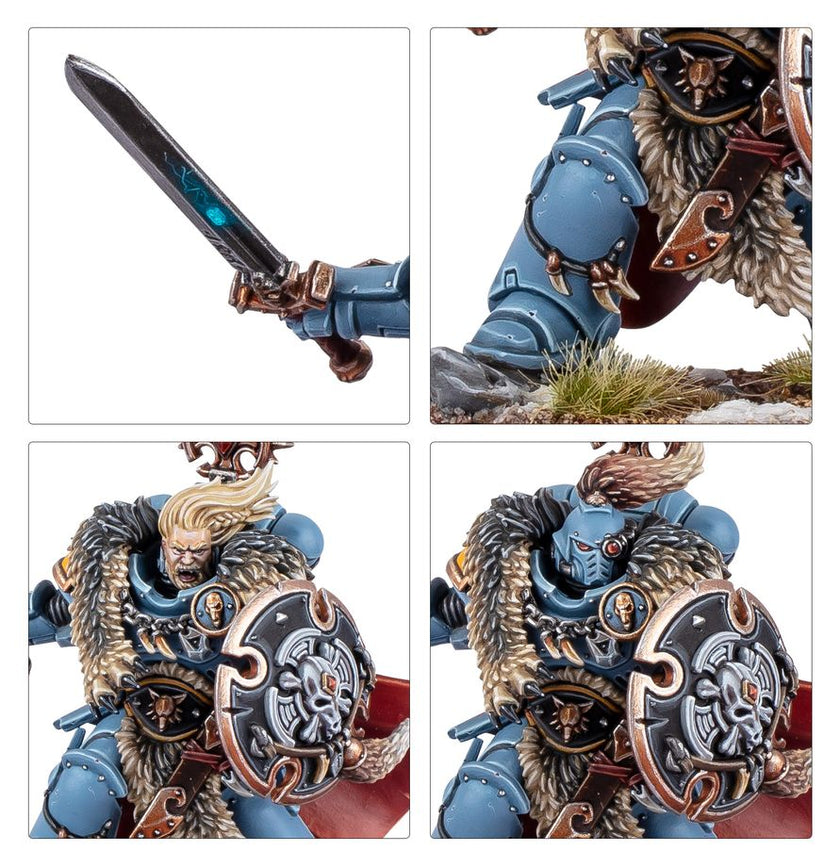 Warhammer 40K Space Wolves - Wolf Guard Battle Leader