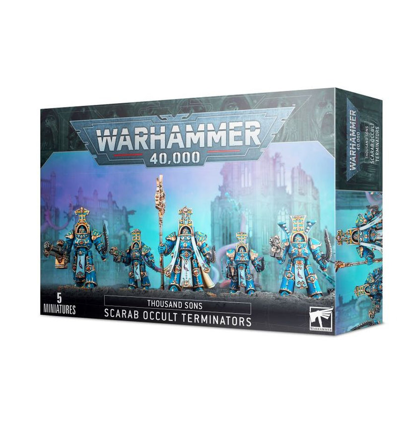 Thousand Sons - Scarab Occult Terminators  - Warhammer 40,000