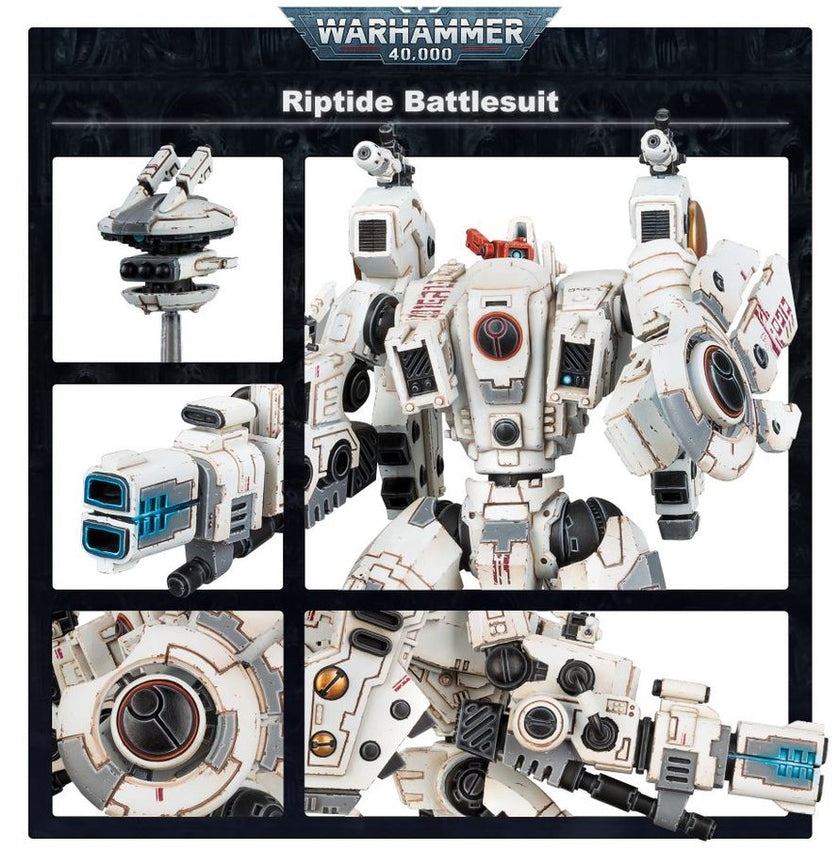 T'au Empire - XV104 Riptide Battlesuit  - Warhammer 40,000