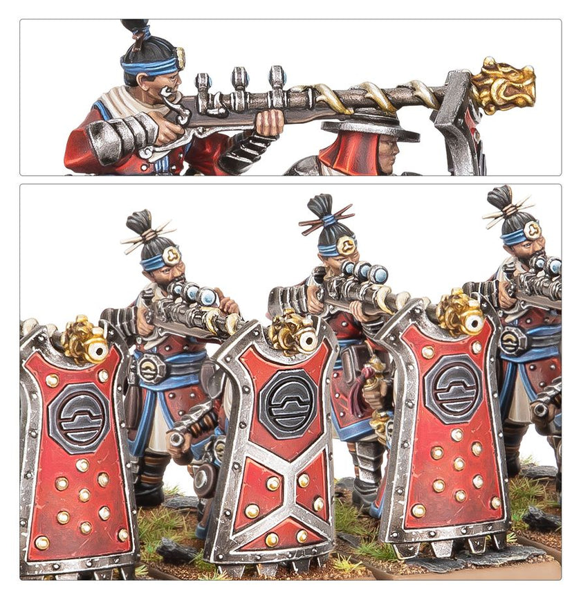 Warhammer The Old World Iron Hail Gunners & Crane Gunner Teams