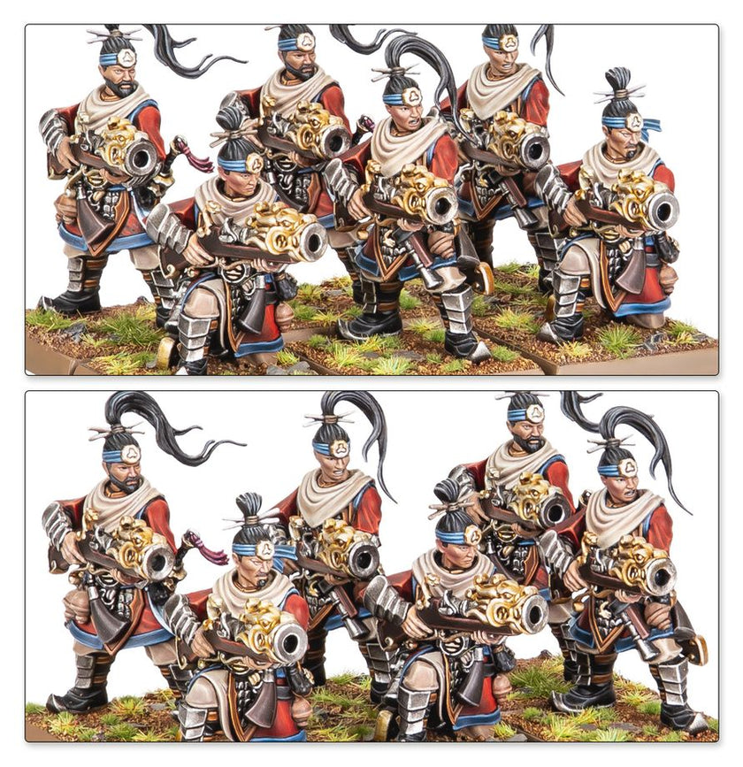 Warhammer The Old World Iron Hail Gunners & Crane Gunner Teams