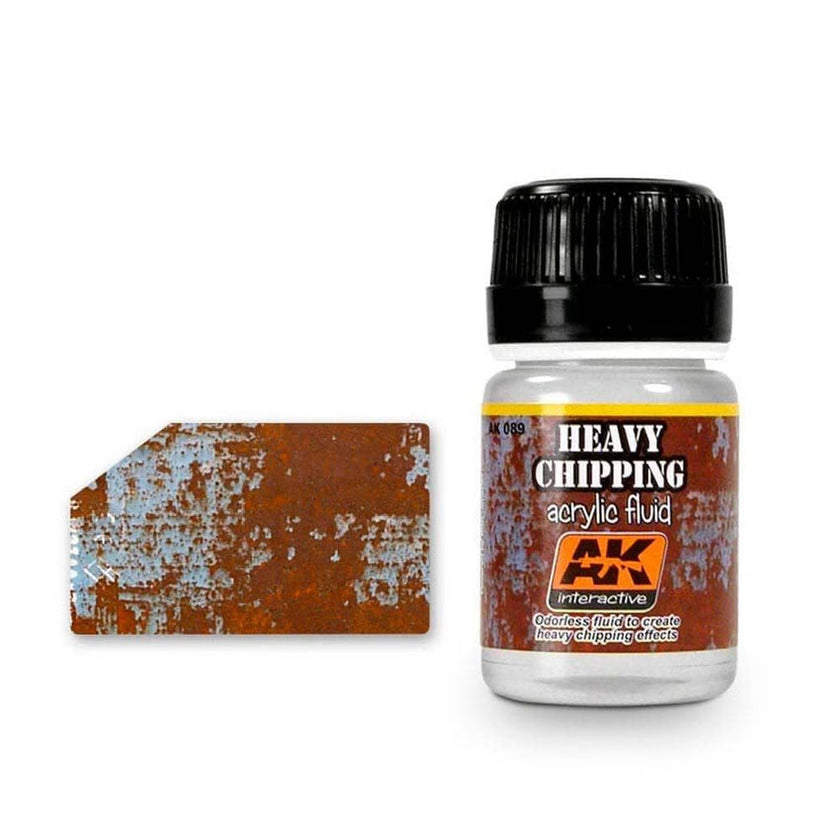 AK Heavy Chipping Effects Acrylic Fluid 35ml