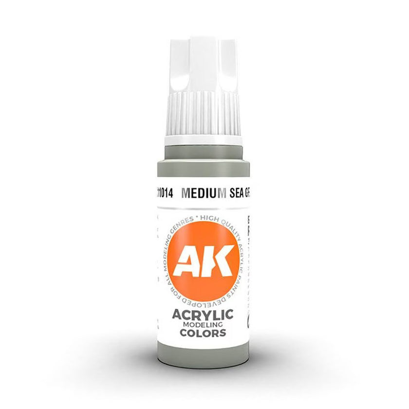 AK11014 - MEDIUM SEA GREY AK Interactive 3 gen model paint