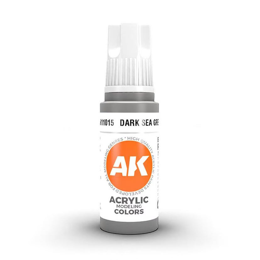 AK11015 - DARK SEA GREY AK Interactive 3 gen model paint