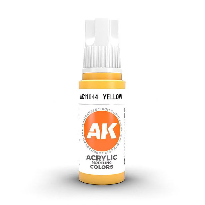 AK11044 - YELLOW AK Interactive 3 gen model paint