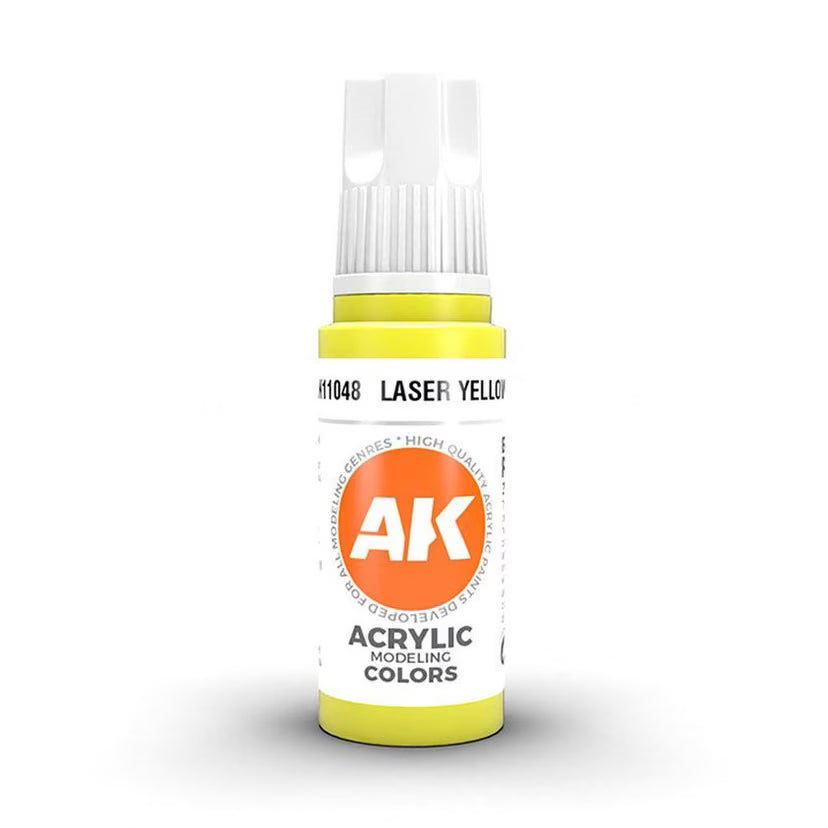 AK11048 - LASER YELLOW AK Interactive 3 gen model paint