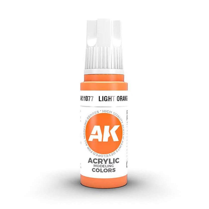 AK11077 - LIGHT ORANGE AK Interactive 3 gen model paint