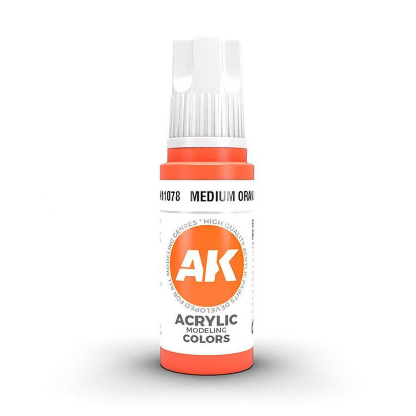 AK11078 - MEDIUM ORANGE AK Interactive 3 gen model paint