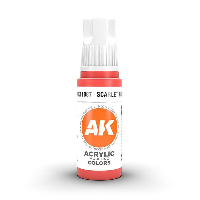 AK11087 - SCARLET RED AK Interactive 3 gen model paint