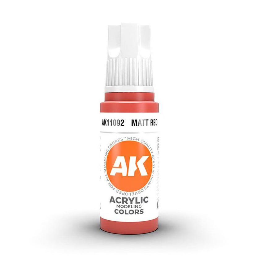 AK11092 - MATT RED AK Interactive 3 gen model paint