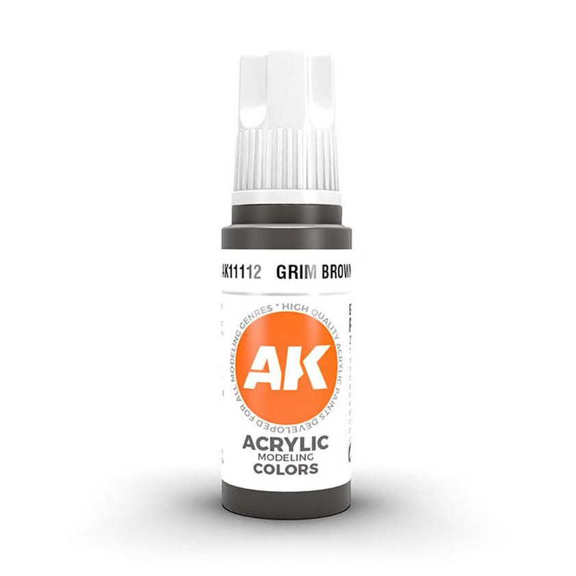 AK11112 - GRIM BROWN AK Interactive 3 gen model paint