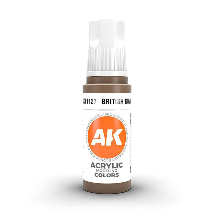 AK11127 - BRITISH KHAKI AK Interactive 3 gen model paint