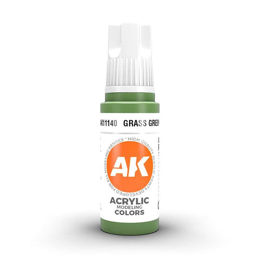 AK11140 - GRASS GREEN AK Interactive 3 gen model paint