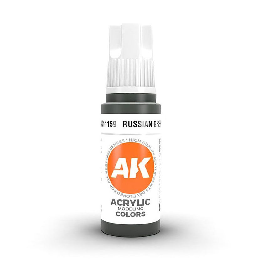 AK11159 - RUSSIAN GREEN AK Interactive 3 gen model paint