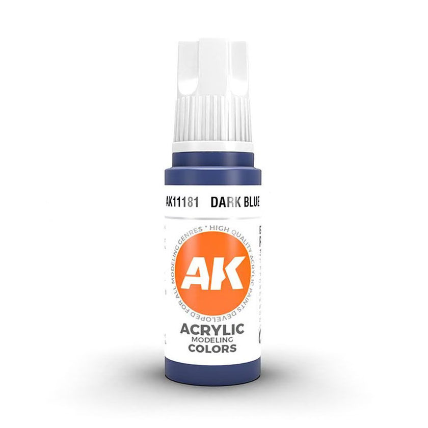 AK11181 - DARK BLUE AK Interactive 3 gen model paint