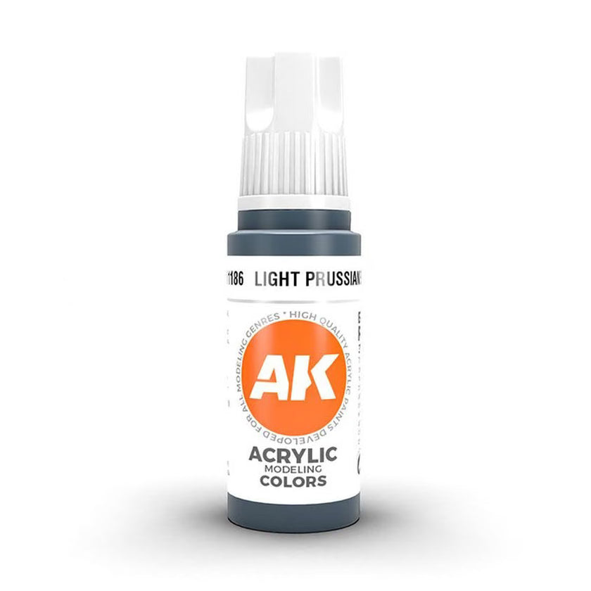 AK11186 - LIGHT PRUSSIAN BLUE AK Interactive 3 gen model paint