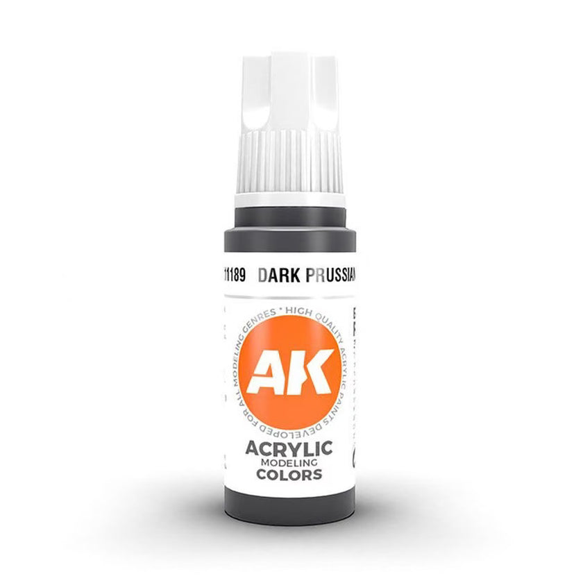 AK11189 - DARK PRUSSIAN BLUE AK Interactive 3 gen model paint