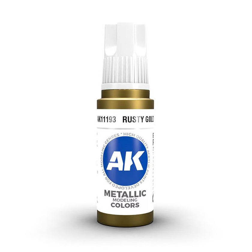 AK11193 - RUSTY GOLD AK Interactive 3 gen model paint