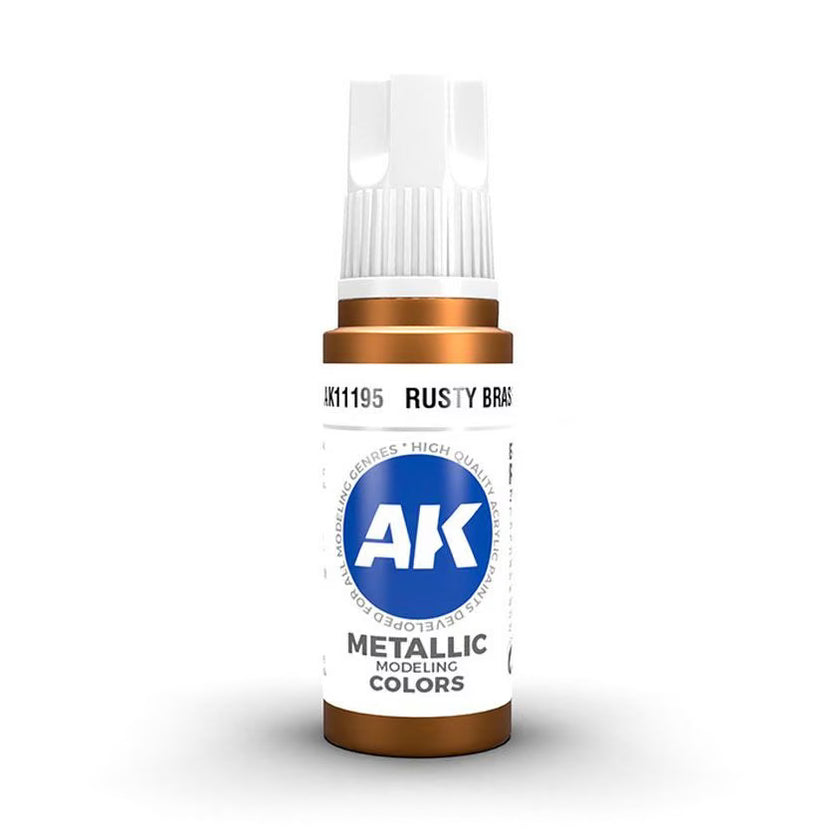 AK11195 - RUSTY BRASS AK Interactive 3 gen model paint