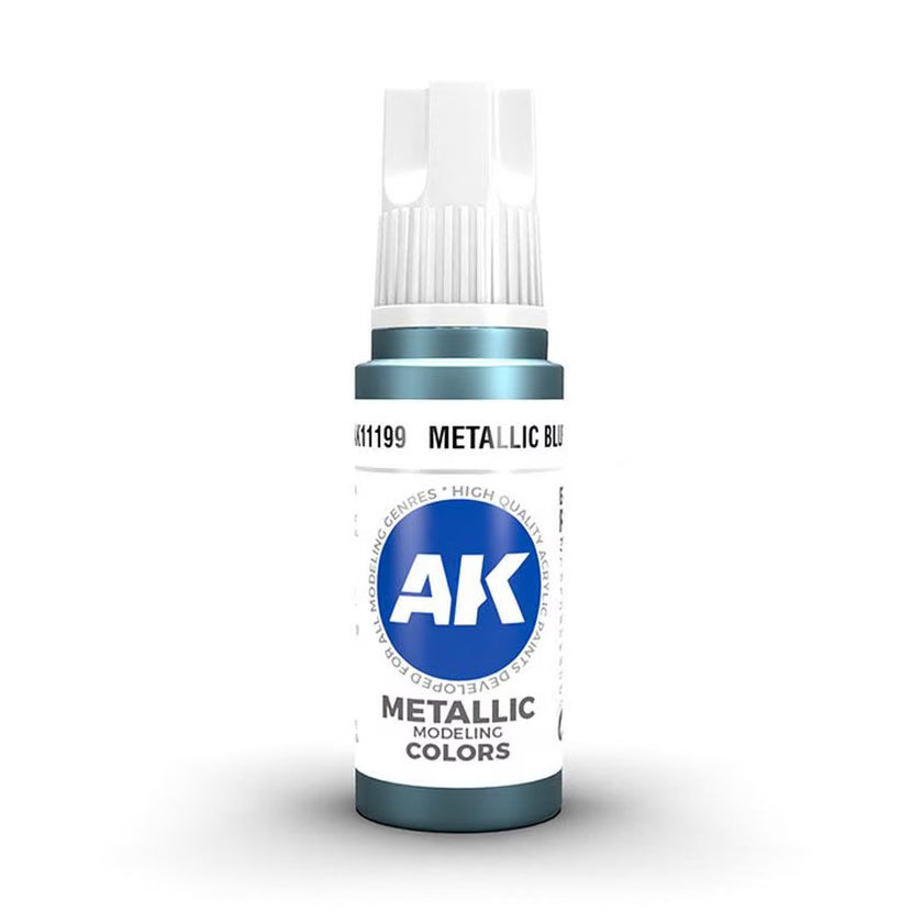 AK11199 - METALLIC BLUE - AK Interactive 3 gen model paint