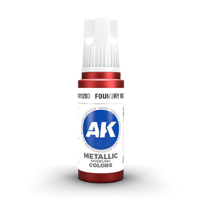 AK11203 - FOUNDRY RED - AK Interactive 3 gen model paint