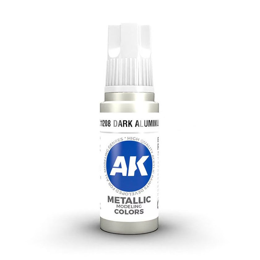 AK11208 - DARK ALUMINIUM - AK Interactive 3 gen model paint