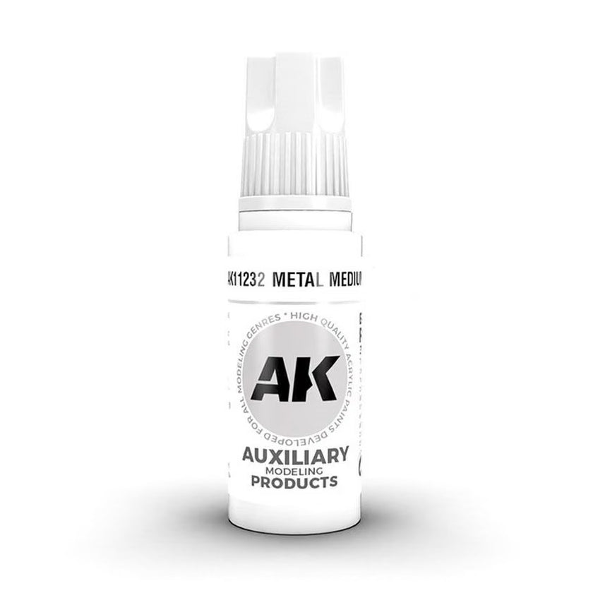 AK11232 - METAL MEDIUM - AK Interactive 3 gen model paint