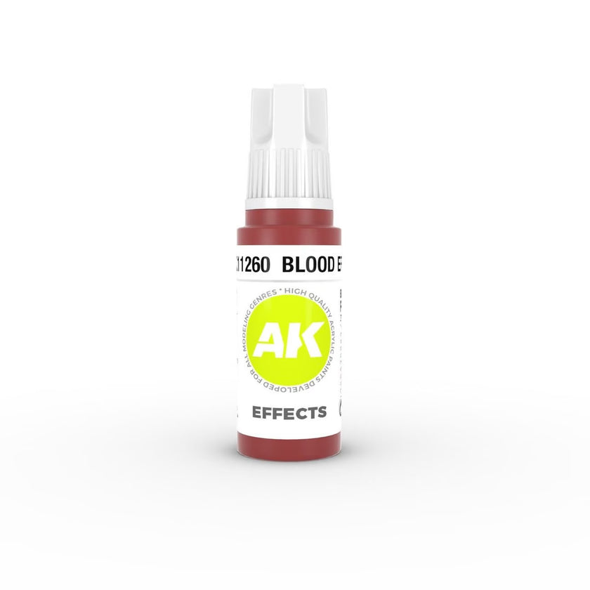 AK11260 - BLOOD EFFECT - AK Interactive 3 gen model paint