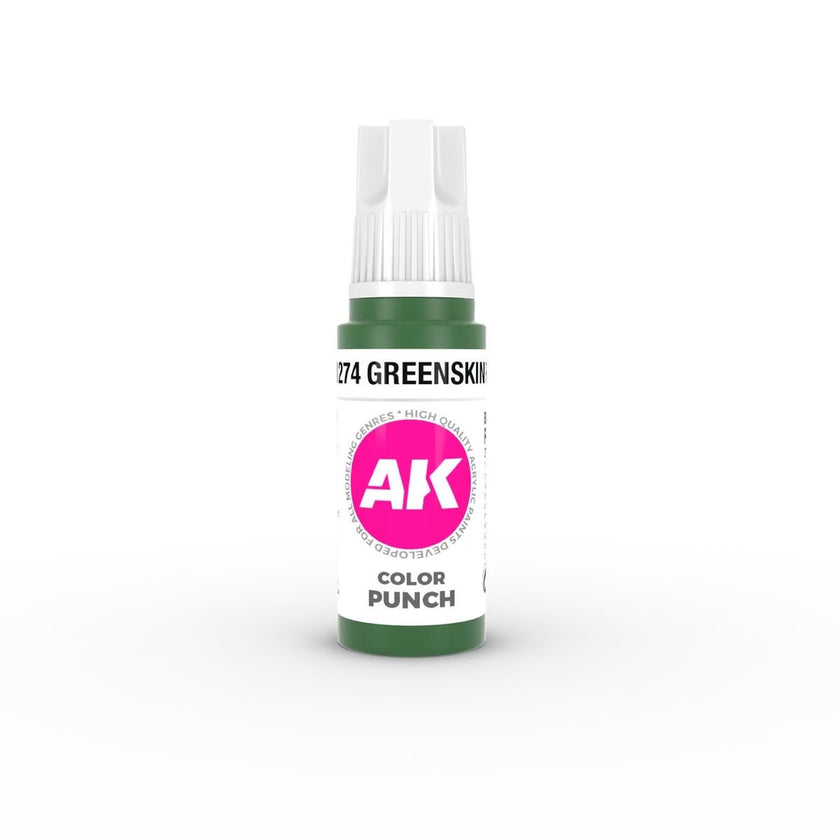 AK11274 - GREENSKIN PUNCH - AK Interactive 3 gen model paint