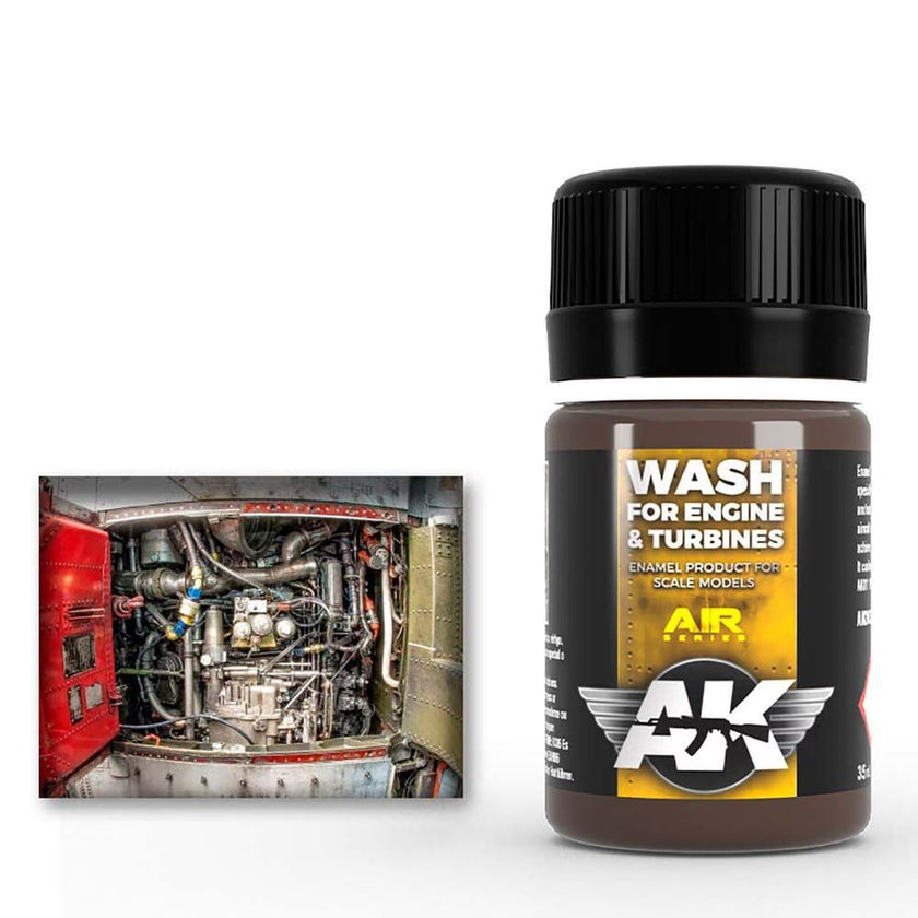 AK Wash For Aircraft Engine 35ml