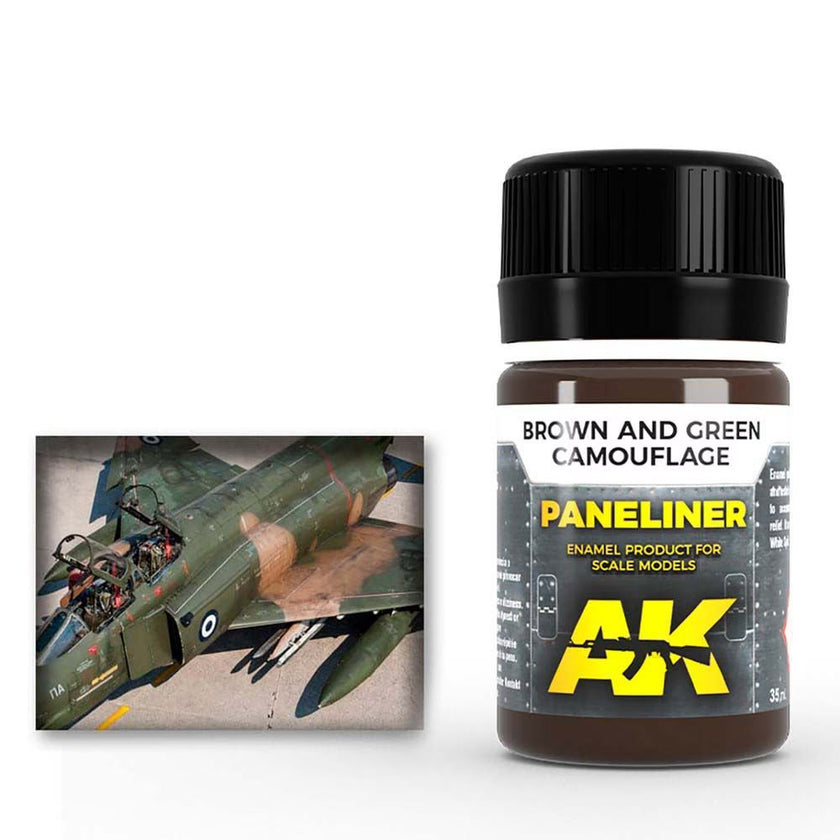 AK Paneliner For Brown And Green Camouflage 35ml