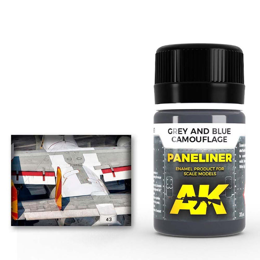 AK Paneliner For Grey And Blue Camouflage 35ml