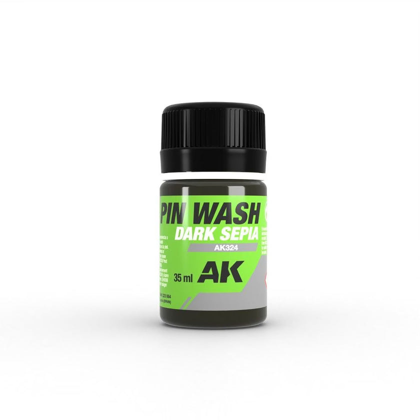 AK Dark Sepia Pin Wash
