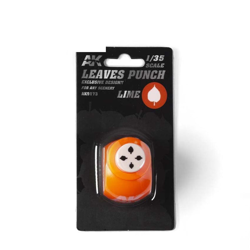AK Tools: Leaves Punch Lime (1:35 - 1:32 - 54mm)